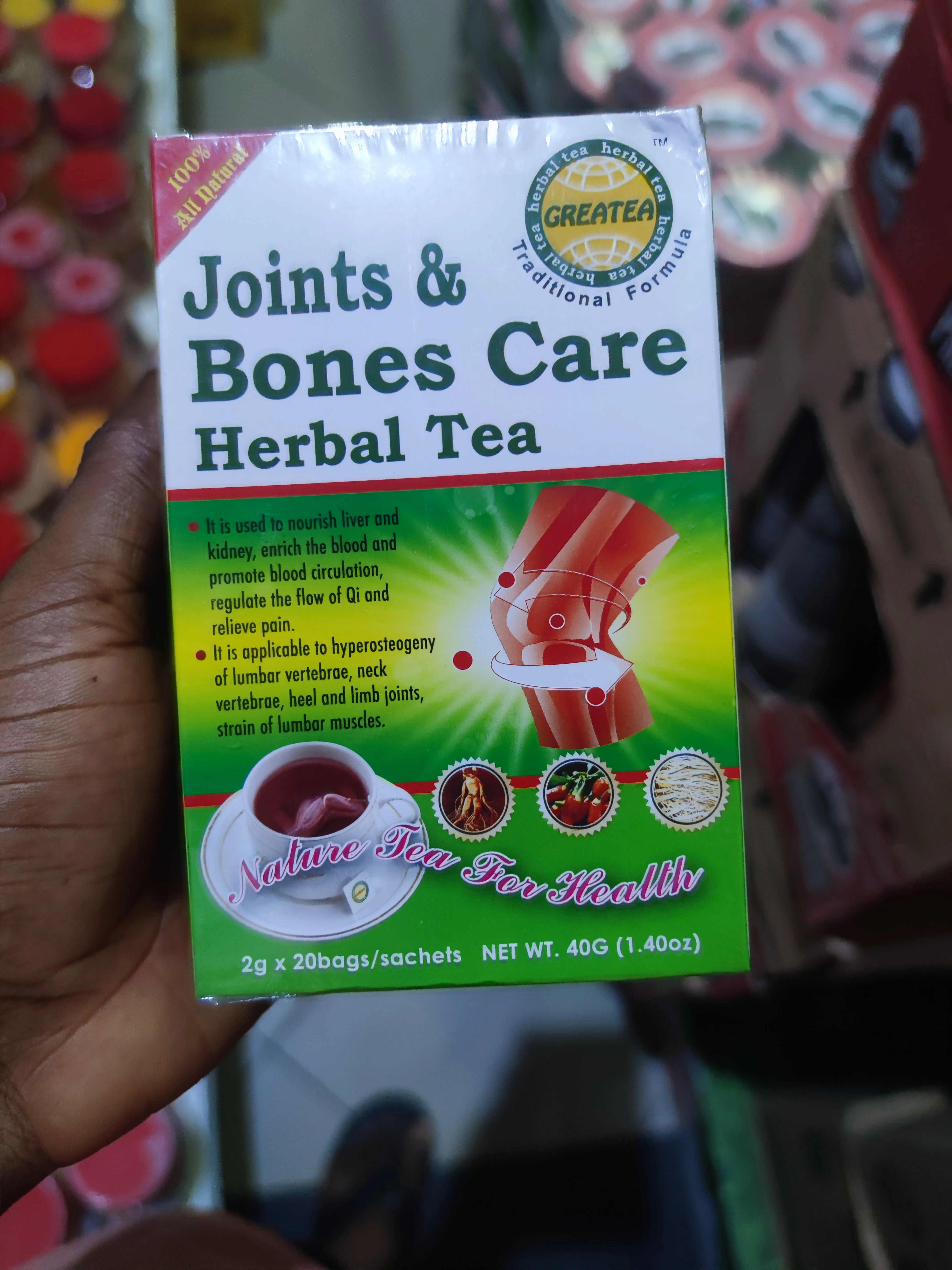 Joint & Bone Care Tea – Natural Support for Stronger Bones & Flexible Joints