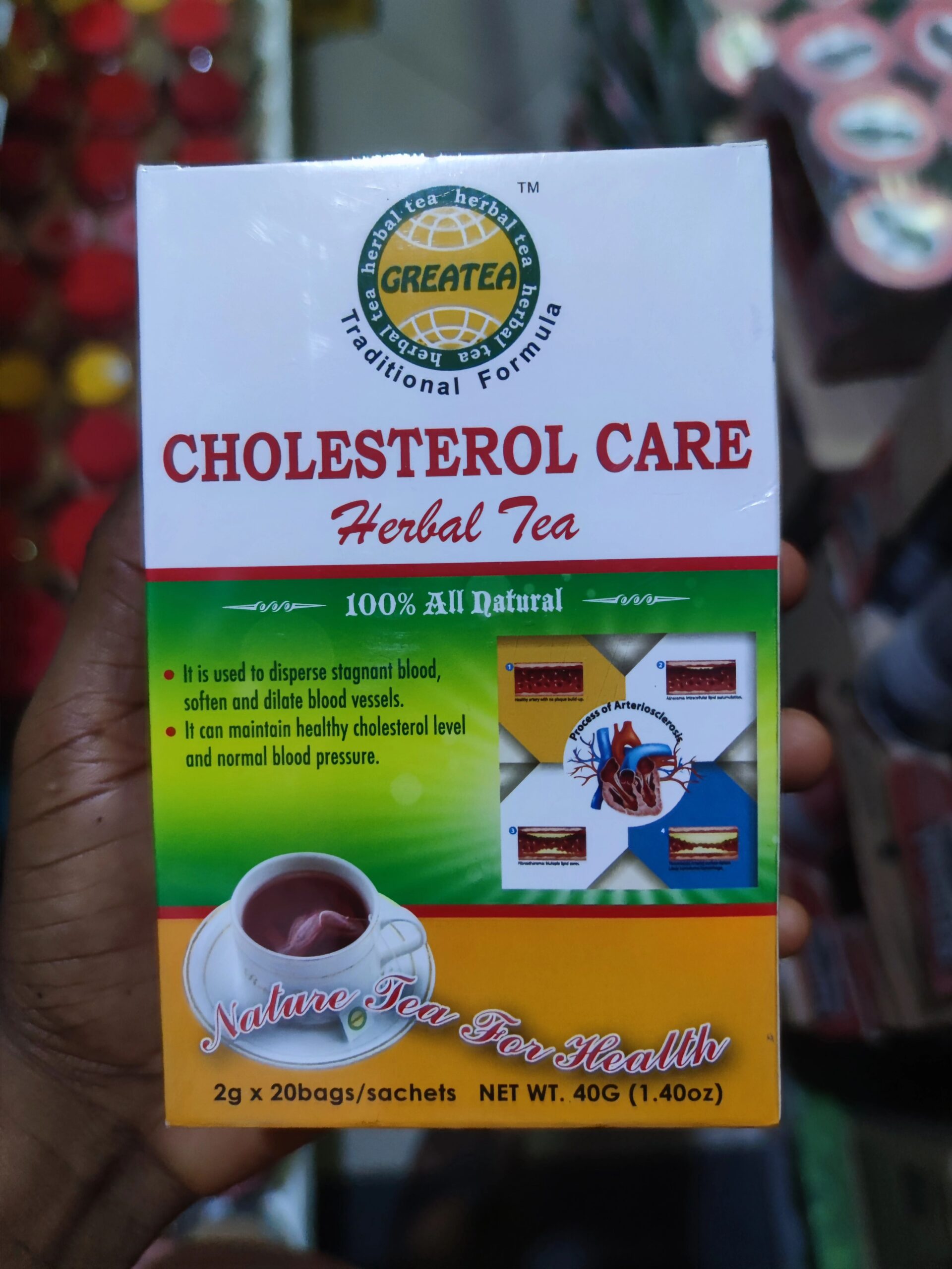 Cholesterol Care Tea – Herbal Support for a Healthy Heart & Balanced Cholesterol