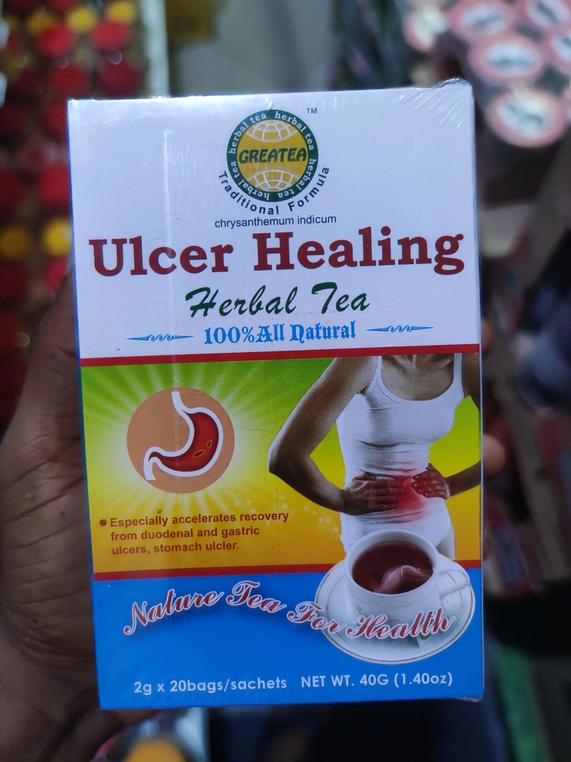 Ulcer Healing Tea – Natural Herbal Relief for Ulcers & Acid Reflux